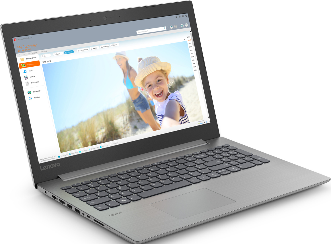 LENOVO Ideapad 330-15ICH - Notebook (15.6 ", 256 GB SSD, Platingrau)