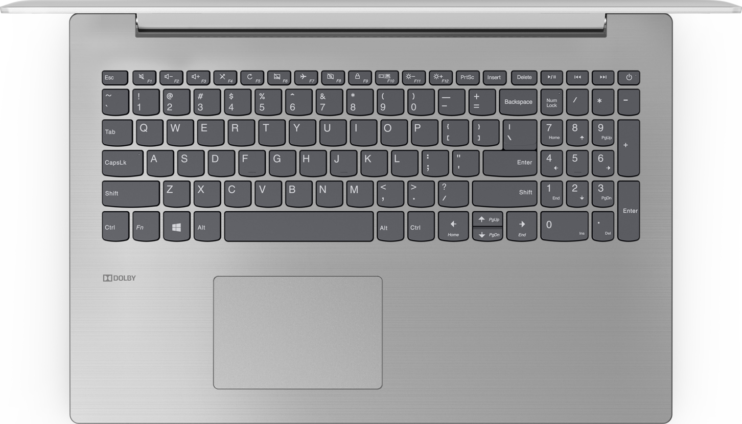LENOVO Ideapad 330-15ICH - Notebook (15.6 ", 256 GB SSD, Platingrau)