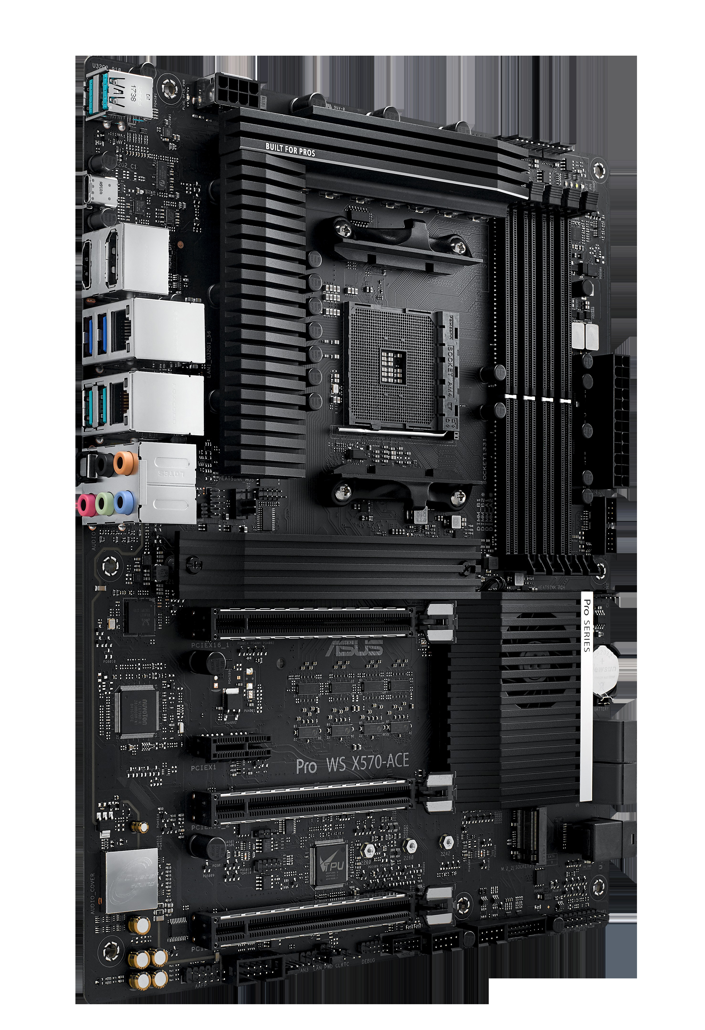 ASUS Pro WS X570 Ace Mainboard Mehrfarbig