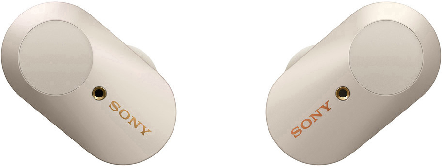 SONY WF-1000XM3, Earbuds, Ladeetui, In-ear Kopfhörer Bluetooth Silber