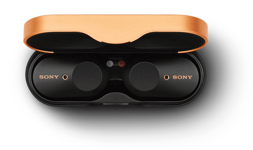 SONY WF-1000XM3, Earbuds, Ladeetui, In-ear Kopfhörer Bluetooth Schwarz