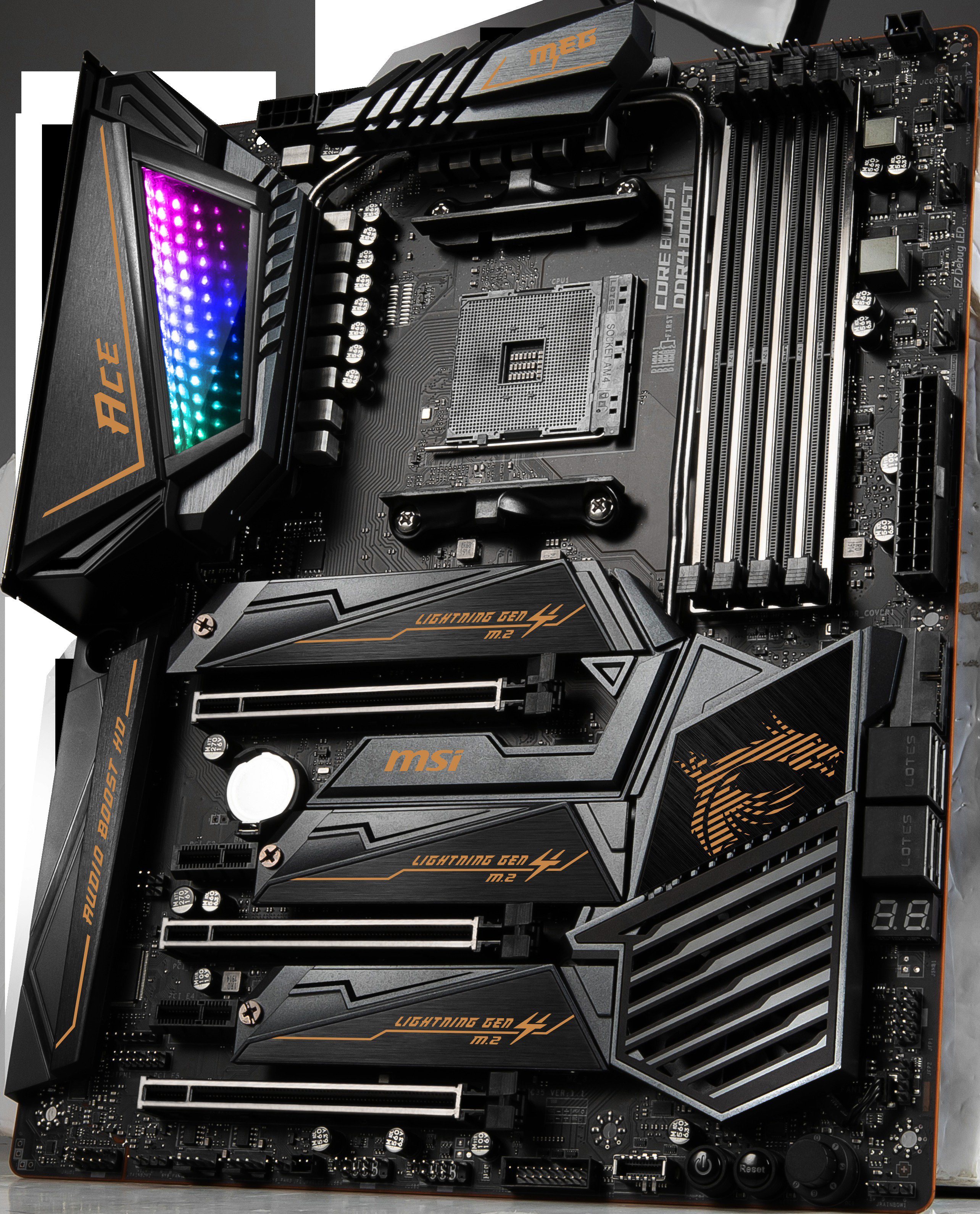 MSI MEG X570 ACE Mainboard Schwarz