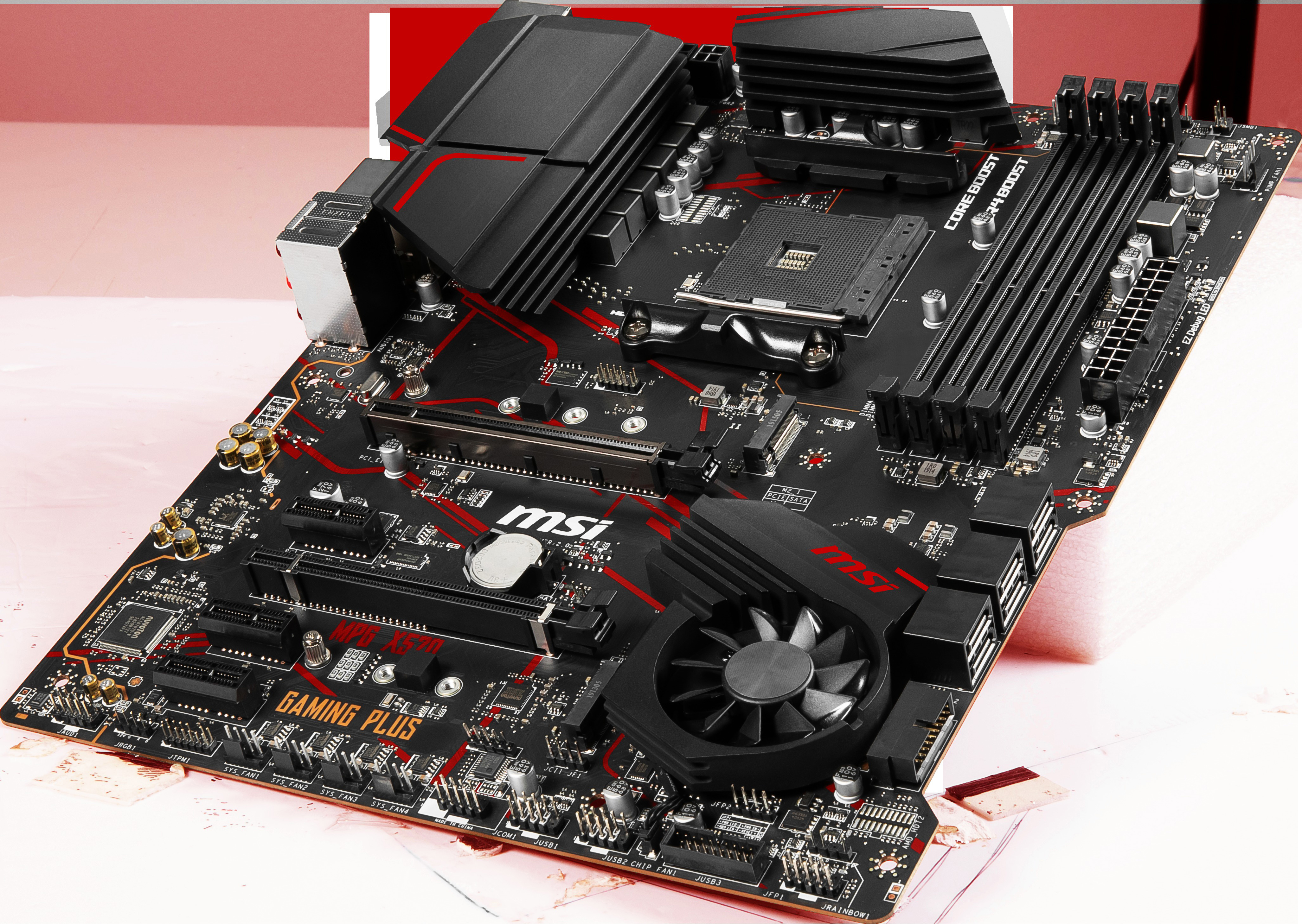 MSI MPG X570 Gaming Plus Mainboard Schwarz