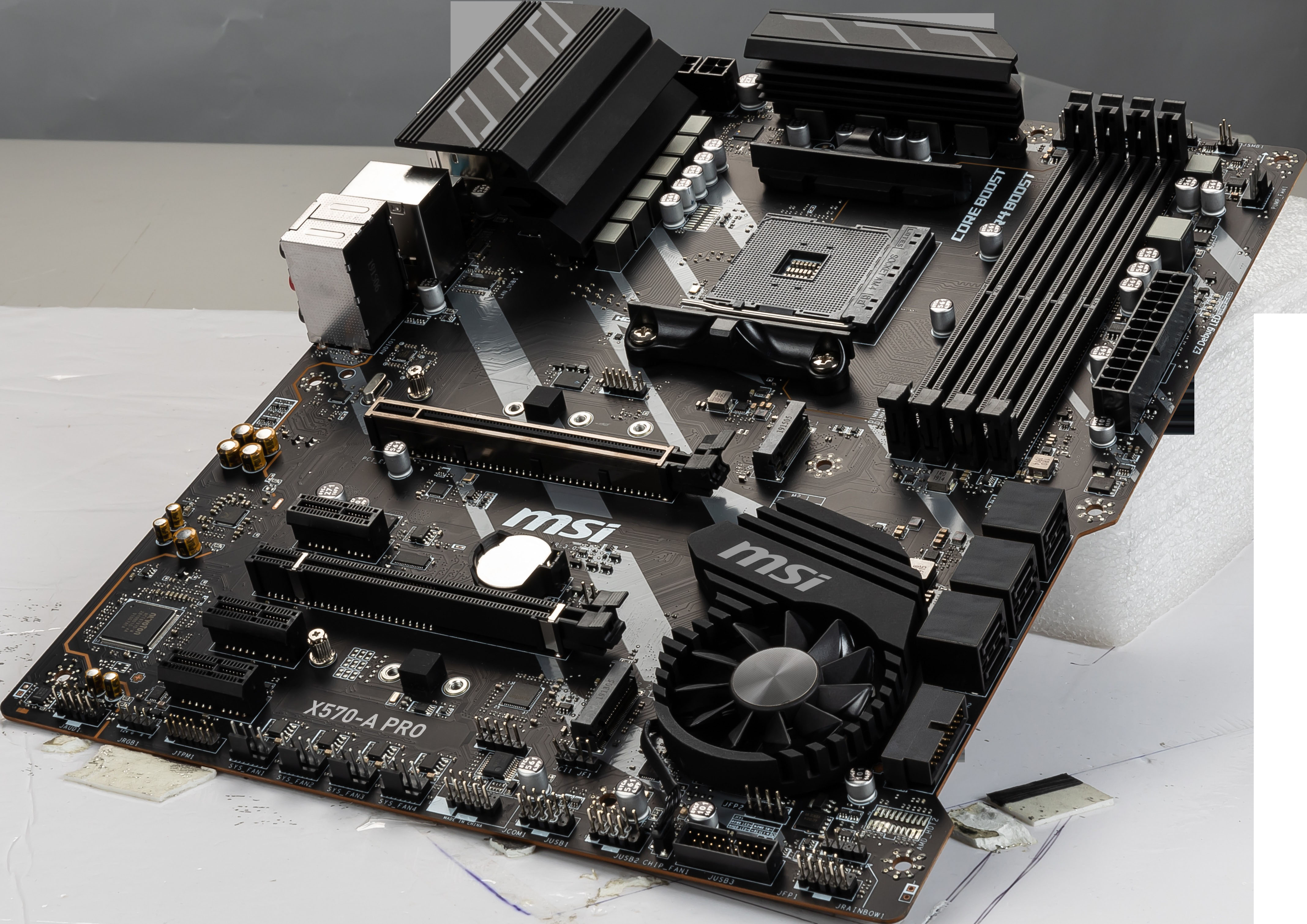 MSI X570 A Pro Mainboard Schwarz