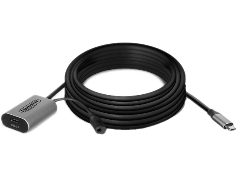 EMINENT Actieve signaalversterker-kabel USB-C 3.1 - USB-C 5M (EM1535)