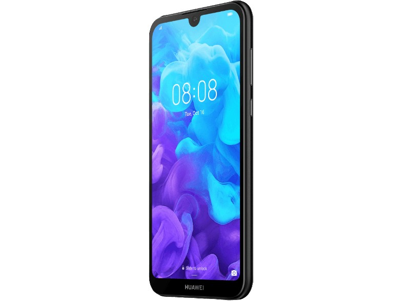 Móvil - Huawei Y5 (2019), Negro, 16 GB, 2 GB RAM, 5.71" HD, MT6761, 3020 mAh, Android