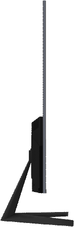 PEAQ Monitor PMO Slim S320, 32 Zoll, grau (PMO S320-IQC) 31,5 Zoll, WQHD, 5 ms Reaktionszeit, 250 cd/m², 60 Hz, Grau