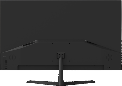 PEAQ Monitor PMO Slim S320, 32 Zoll, grau (PMO S320-IQC) 31,5 Zoll, WQHD, 5 ms Reaktionszeit, 250 cd/m², 60 Hz, Grau