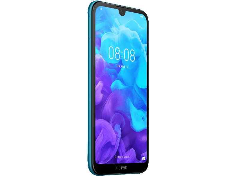 Móvil - Huawei Y5 (2019), Azul, 16 GB, 2 GB RAM, 5.71" HD, MT6761, 3020 mAh, Android