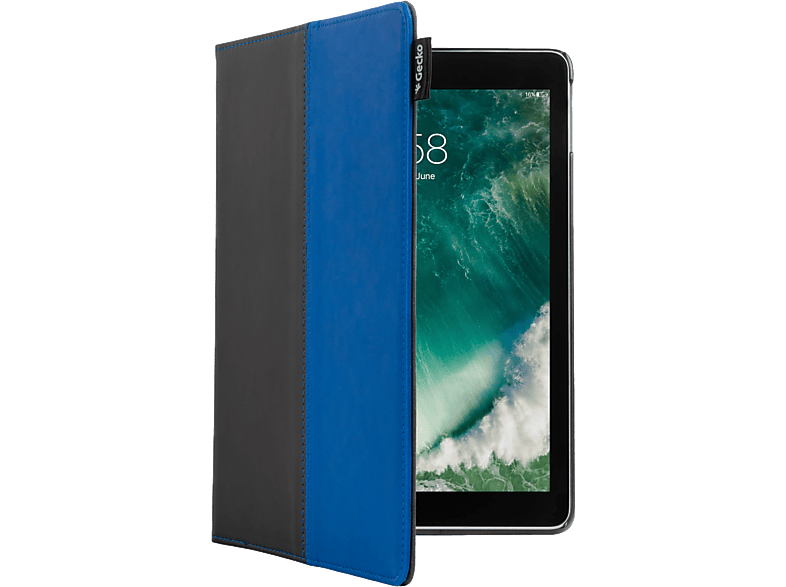 GECKO Bookcover Easy-Click Apple iPad 2017/2018 Blauw/Zwart (V10T51C51)