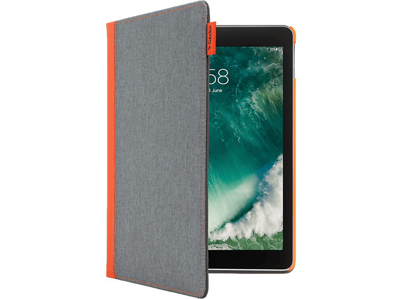 GECKO Bookcover Easy-Click Apple iPad 2017/2018 Oranje/Grijs (V10T51C97)