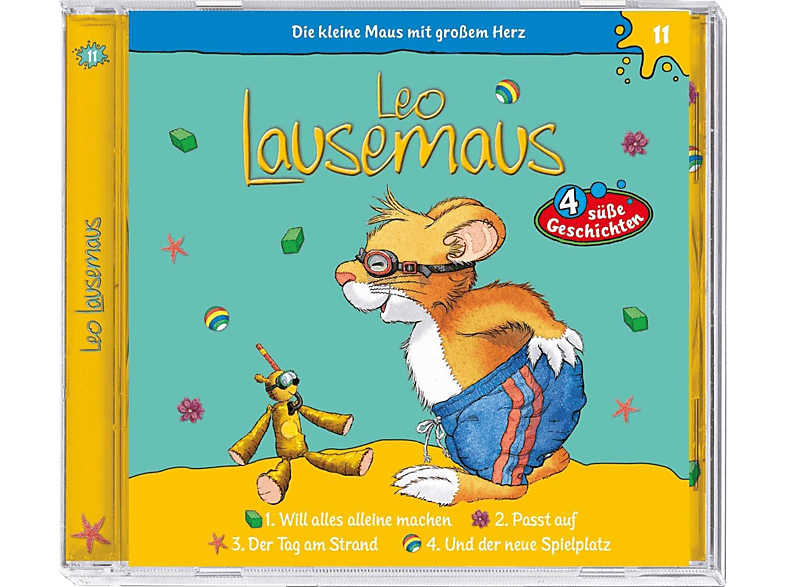 Leo Lausemaus - Leo Lausemaus (11) - 4 süße Geschichten [CD]