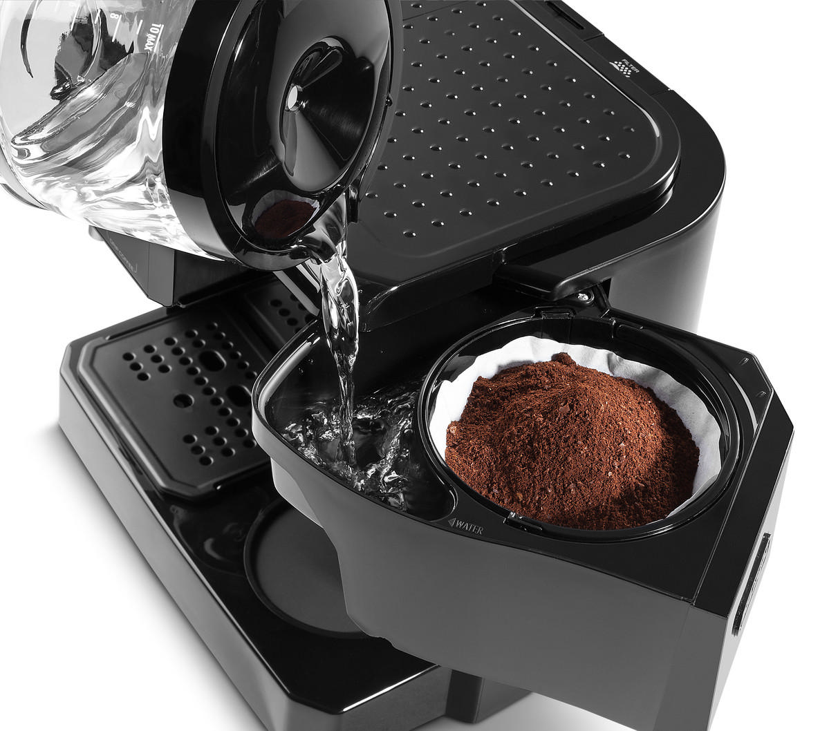 DE LONGHI BCO411.B Espresso CAP+ Filtre Kahve Makinesi Combi