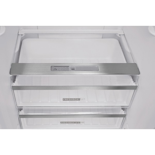 Frigorífico combi - Whirlpool W7 931T MX H, 368 l, Total No Frost, 201.1 cm, Display exterior, 37 dB, Inox