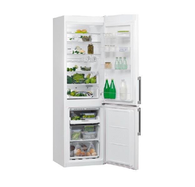 Frigorífico combi - Whirlpool W7 921O W H, 368 l, No Frost, 191.2 cm, Cajón XXL, Blanco