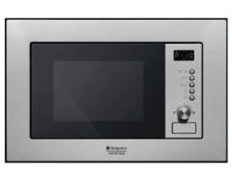 Horno Microondas - HOTPOINT, FMO 122.1 X, 1200 W, Integrable, Grill, 20 litros, Inox