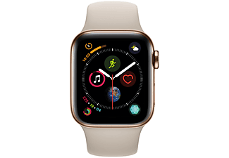 Apple Watch Series 4 Gps Apple Acero Inoxidable Dorado Con Correa Deportiva Piedra
