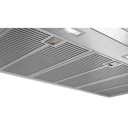 Campana - Bosch DWB97LM50, 4 velocidades, Extracción 697 m³/h, Con filtro de Acero inoxidable