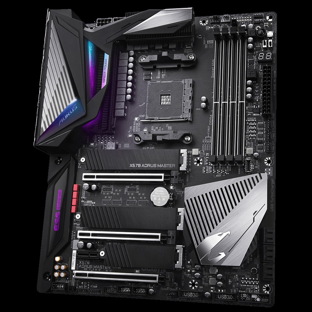 GIGABYTE X570 Aorus Master Mainboard Schwarz
