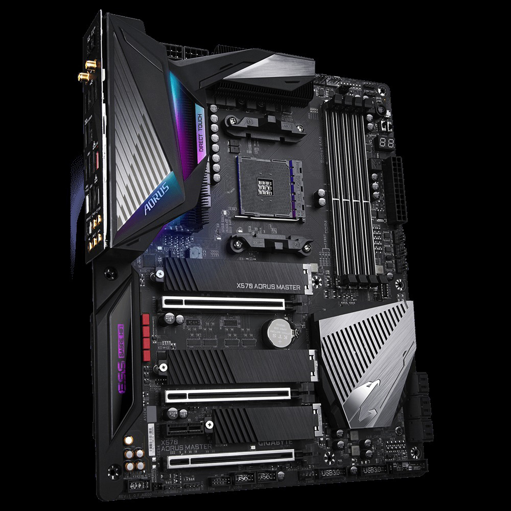 GIGABYTE X570 Aorus Master Mainboard Schwarz