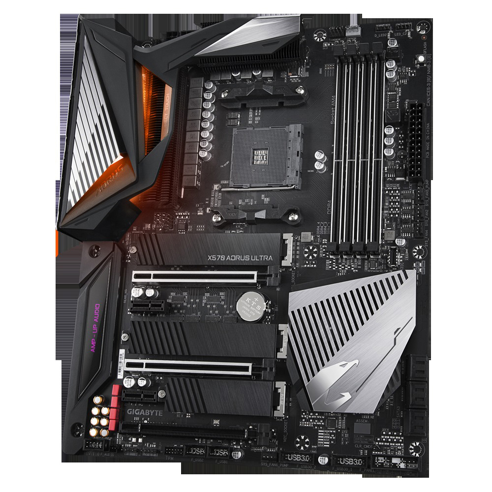 GIGABYTE X570  Aorus Ultra Mainboard Schwarz