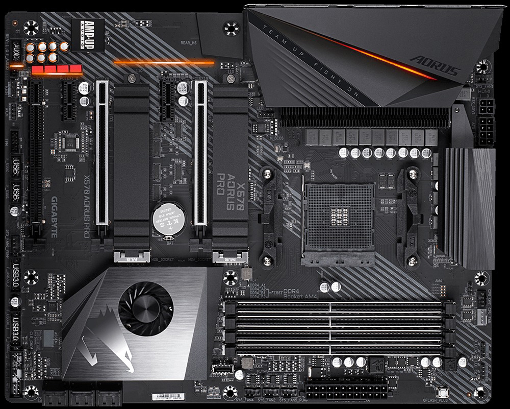 GIGABYTE X570 Aorus Pro Mainboard Schwarz