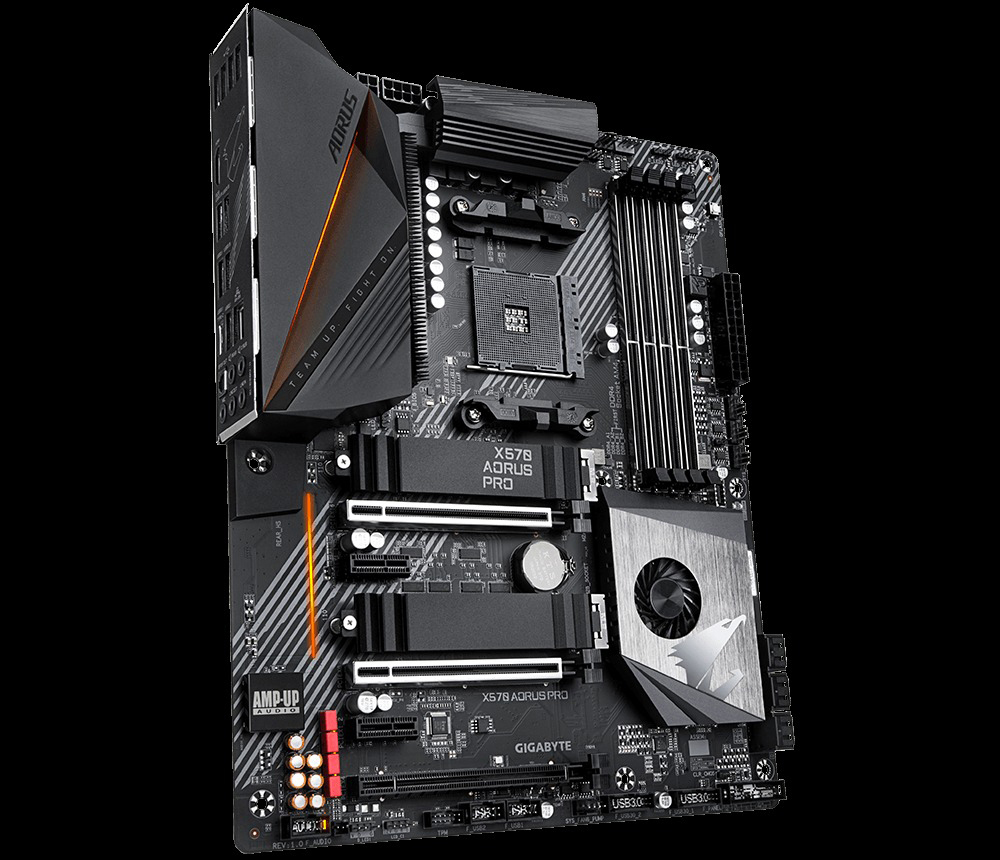 GIGABYTE X570 Aorus Pro Mainboard Schwarz