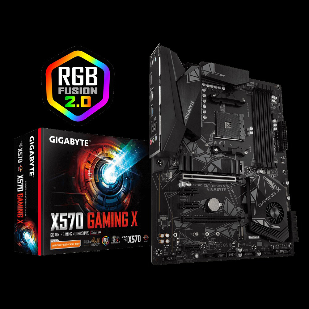 GIGABYTE X570 Gaming X Mainboard Schwarz