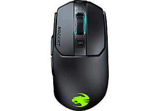 ROCCAT Kain 200 AIMO - Gaming Maus, Kabellos, Kabelgebunden, Schwarz