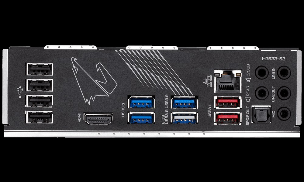 GIGABYTE X570  Aorus Elite Mainboard Schwarz