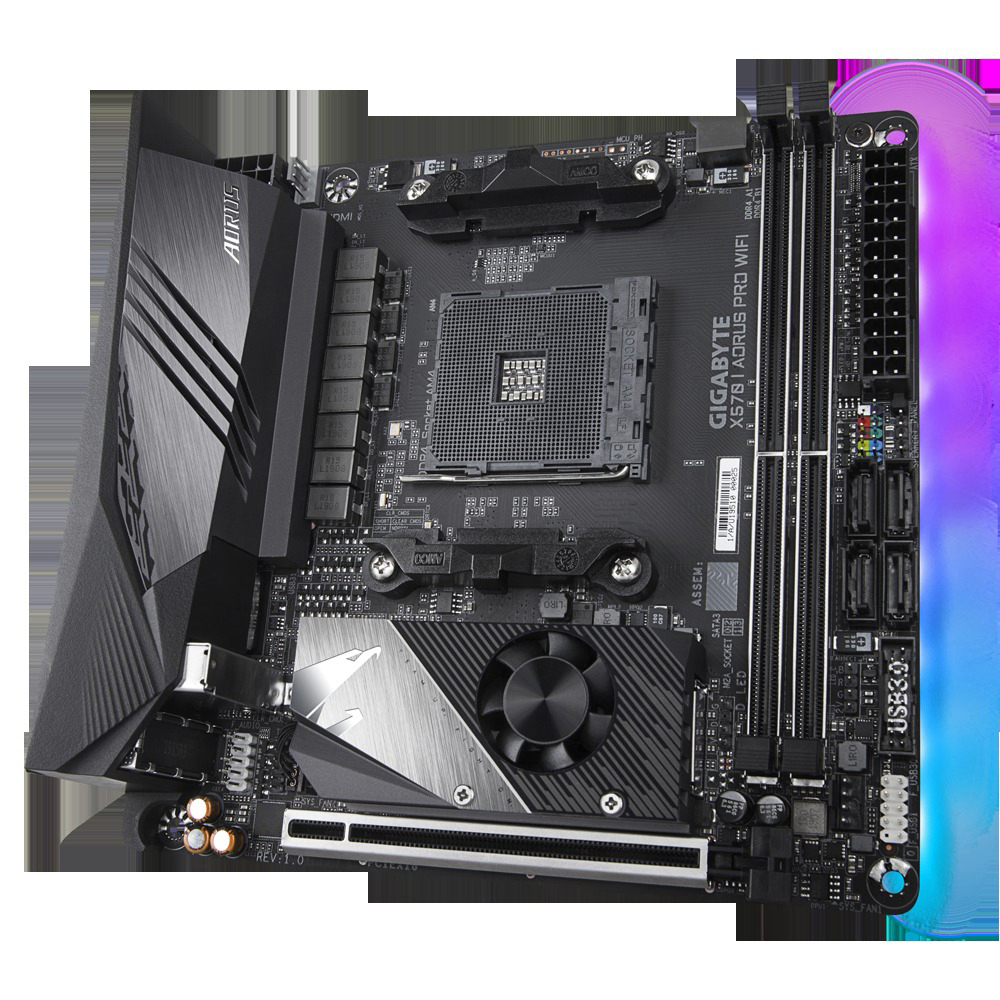 GIGABYTE X570  I Aorus Pro Wifi Mainboard Schwarz