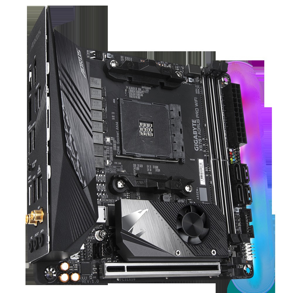 GIGABYTE X570  I Aorus Pro Wifi Mainboard Schwarz