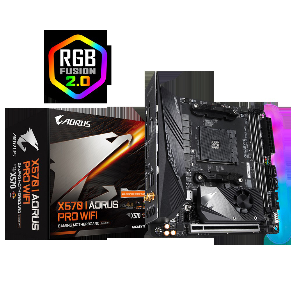 GIGABYTE X570  I Aorus Pro Wifi Mainboard Schwarz