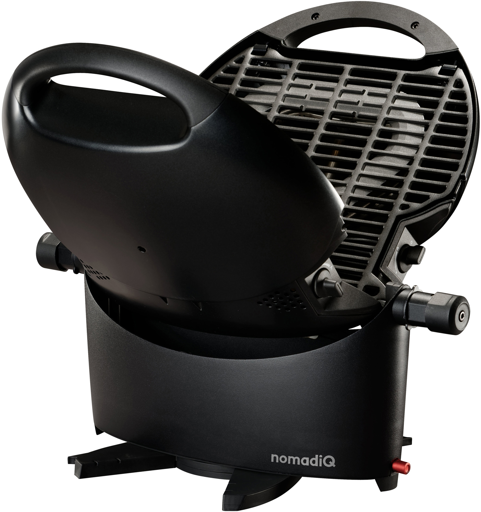 NOMADIQ 18.2256.88MB Gasgrill, Schwarz (3200 Watt)