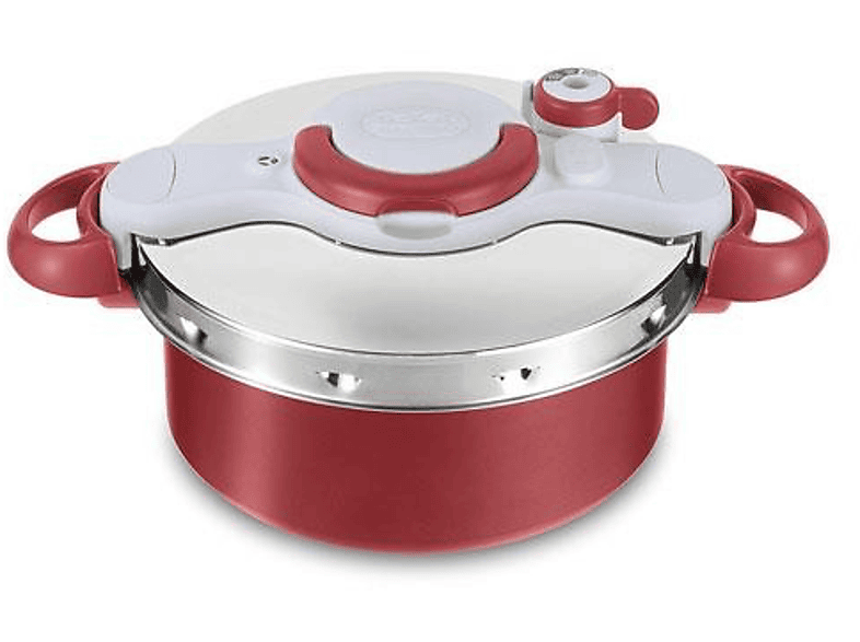 Tefal P4605134 Olla clipsominut duo 5 litros revestimiento antiadherente minut aluminio sistemas de seguridad cierre gris y 5l