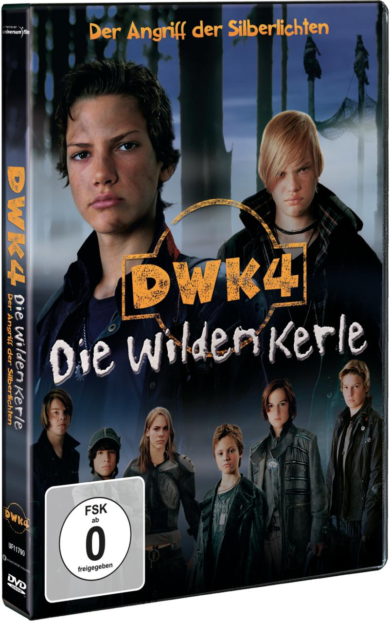 DVD-Box mit zwei Jungen, DWK4-Text und Filmtitel.