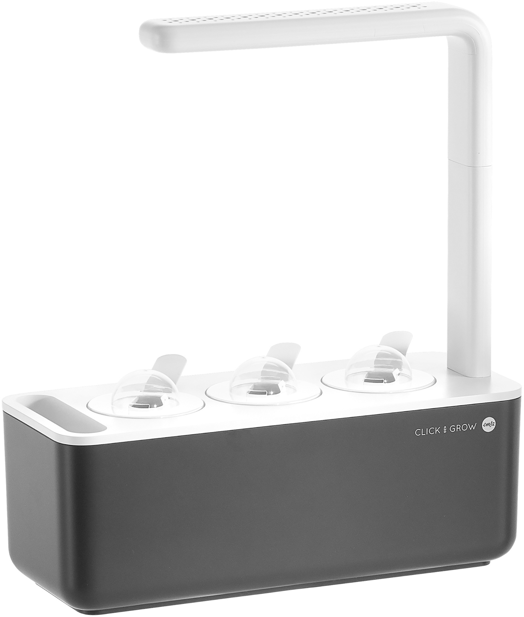 EMSA M5261800 Click & Grow Smart Garden 3 Kräutertopf Grau