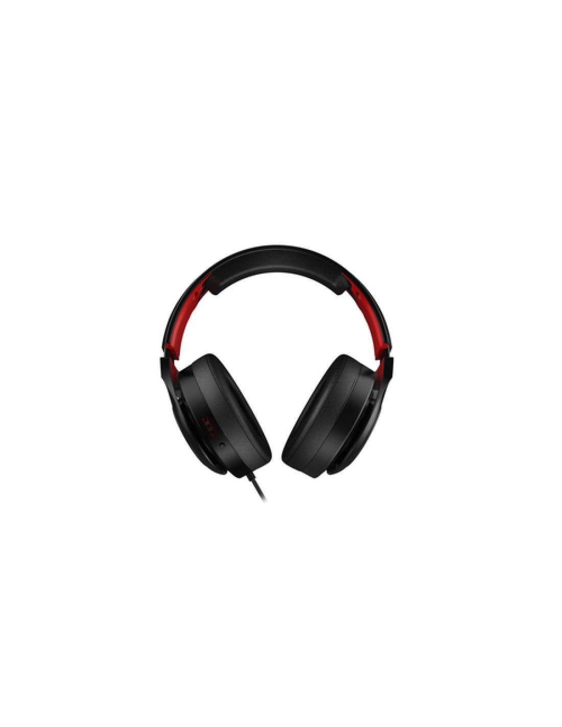 Auriculares gaming - Ozone Rage X40, Altavoces 50 mm, Sonido virtual, Micrófono flexible, Negro