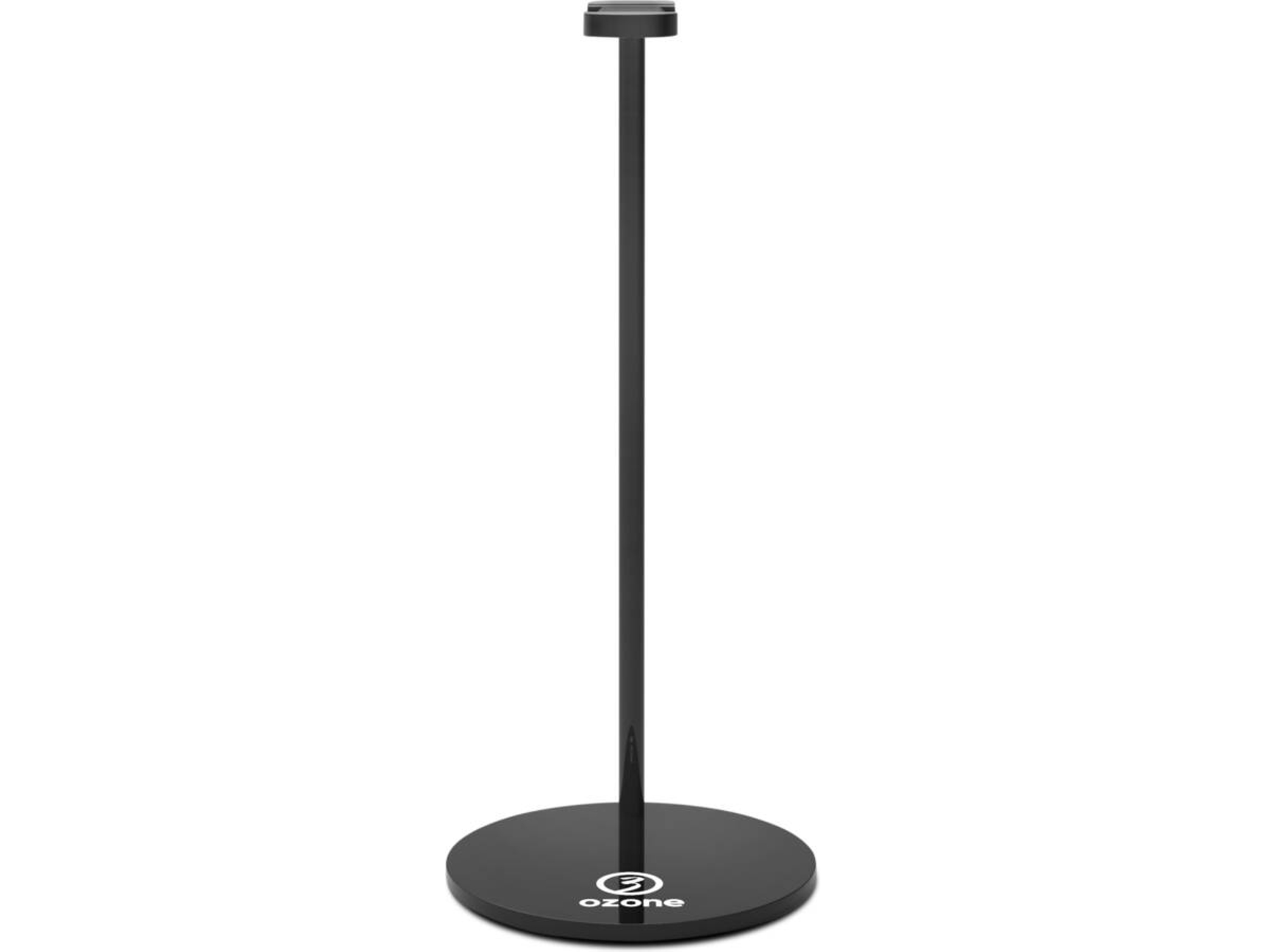 Soporte auriculares - Ozone Mute, Aleación de aluminio, Para auriculares de diadema, Negro