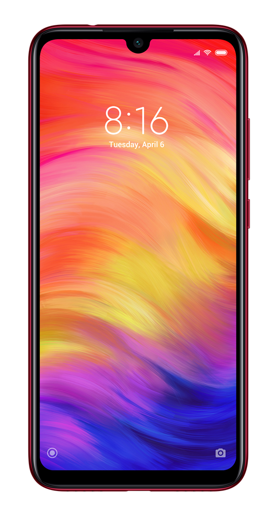 Móvil - Xiaomi Redmi Note 7, Rojo, 128 GB, 4 GB RAM, 6.3", Snapdragon 660, 4000 mAh, Android