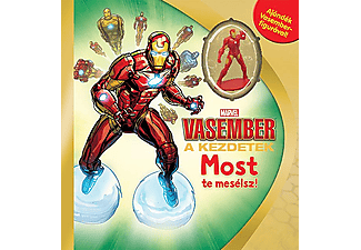 Marvel - Most te mesélsz! - Vasember + ajándék Vasember-figurával