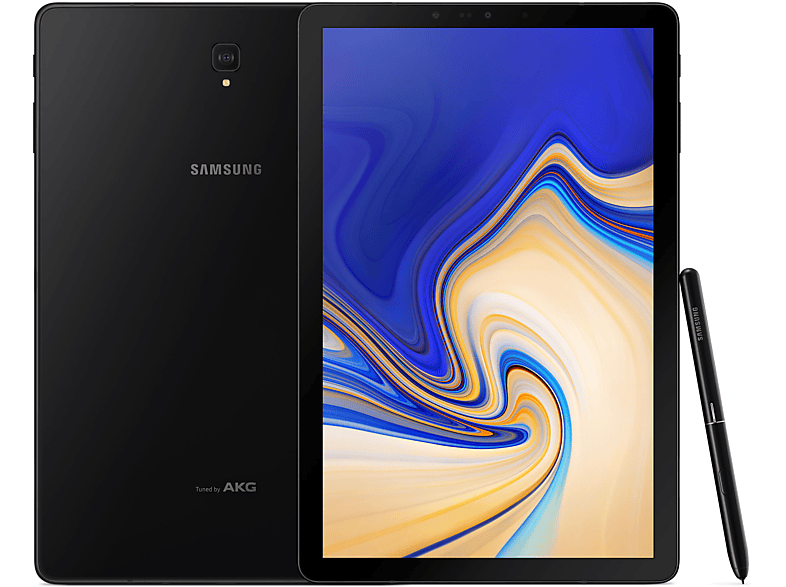 Tablet - Samsung Galaxy Tab S4, 64 GB, Negro, WiFi + LTE, 10.5" WQXGA, 4 GB RAM, Octa-Core, Android