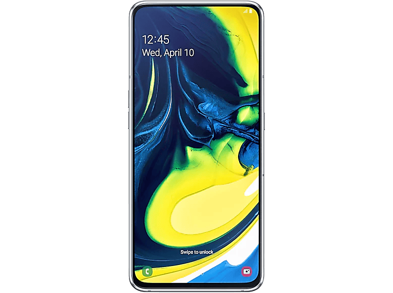 SAMSUNG Smartphone Galaxy A80 Ghost White (SM-A805FZSDLUX))