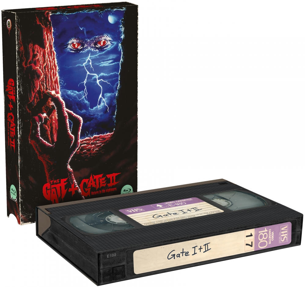 The Gate 1+2 - Limited Edition - VHS-Retro-Edition (Cover B) (2 Discs) Blu-ray