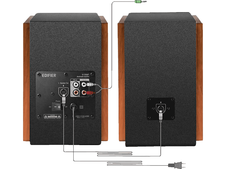 Thumbnail - EDIFIER Studio R1700BT Aktivlautsprechersystem (Aktivlautsprechersystem, Holzfarben