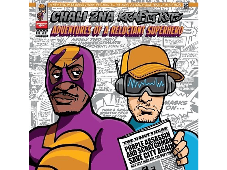 Chali 2na & Krafty Kuts - adventures of a reluctant superhero  - (CD)