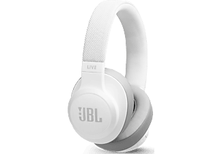 JBL Draadloze hoofdtelefoon + ingebouwde Google Assistant Wit (JBLLIVE500BTWHT)