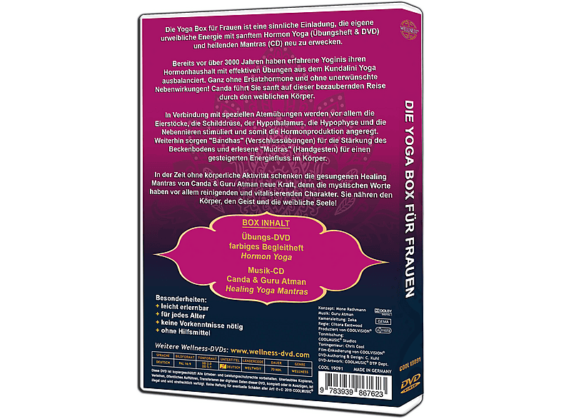 Thumbnail - Die Yoga Box Für Frauen DVD + CD