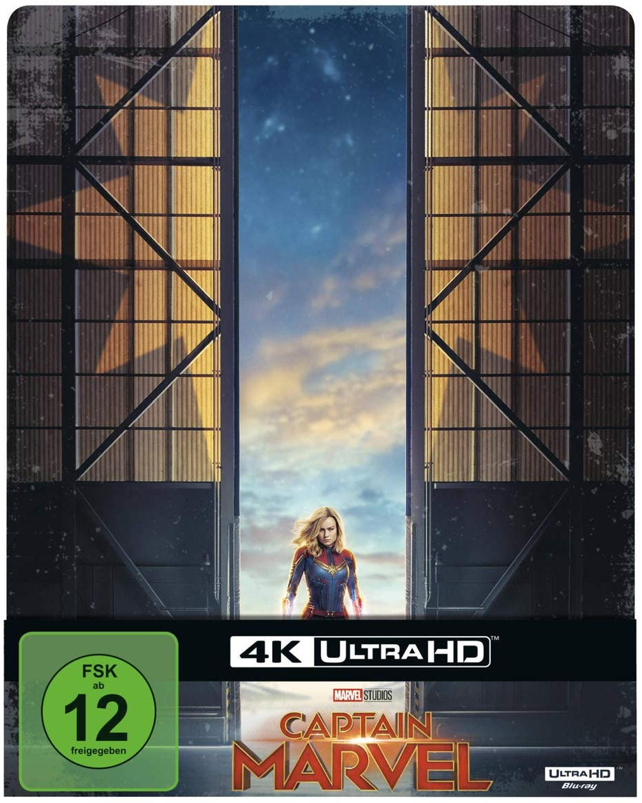Captain Marvel Limited Steel-Book 4K Ultra HD Blu-ray + Blu-ray