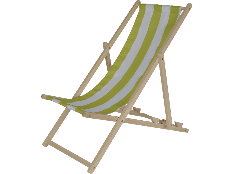 EICHHORN Kinder-Sonnenstuhl Outdoorspielzeug Naturfarben/Weiß/Grün
